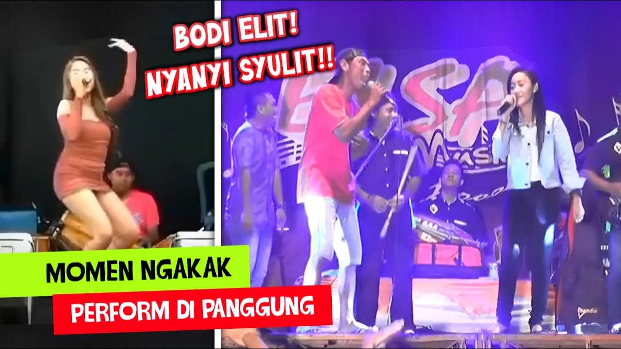BODI ELIT NYANYI SYULITT..!! Inilah Deretan Momen Kocak Saat Tampil Diatas Panggung