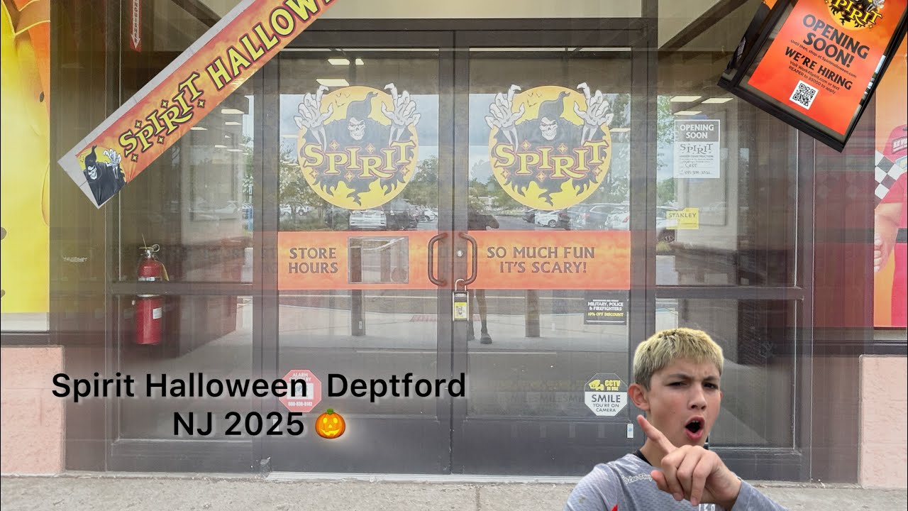 Spirit Halloween Deptfort NJ 2025! 🎃 (FIRST LOOK)!!