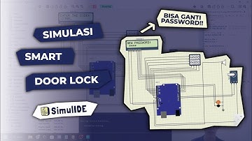 Simulasi Smart Door Lock - SimulIDE