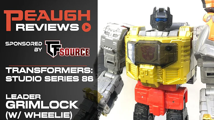 Video Review: Transformers Studio Series 86 - Leader GRIMLOCK (w/Wheelie)