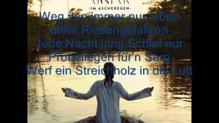 Video thumbnail of "Casper - Im Ascheregen (Lyrics)"