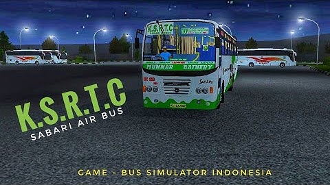 K.S.R.T.C SABARI AIR BUS MOD BY TEAM KBS