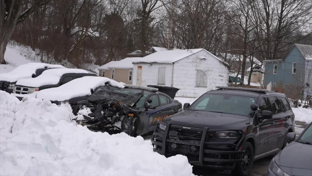 Officer, trooper involved in crash while chasing stolen vehicle