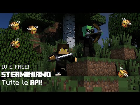 Epica battaglia tra Cri e le Api: Free scappa in preda al panico! #3 - Minecraft ExplosionSMP by Criview
