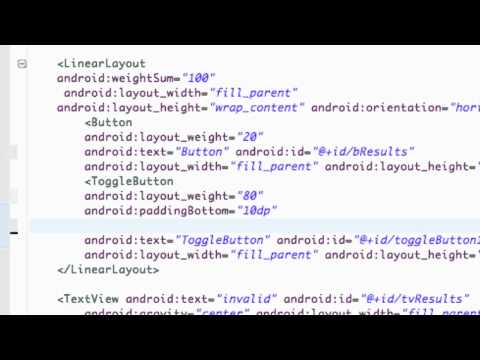 Android Development - 24 - XML Padding and Setting Toggle to On.mp4