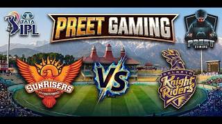 SRH VS KKR LIVE Cricket 19 live gameplay punjabi #preetgaming #SRH #punjabkings  #KKR  #ipl2026