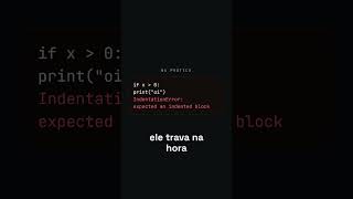 Como Resolver o IndentationError em Python