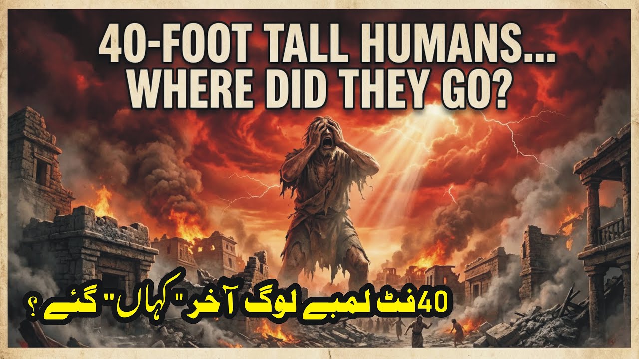Pahaaron Jaisi Qaum Ek Lamhe Mein Khaak | Where did these tall people suddenly disappear to? | Islam