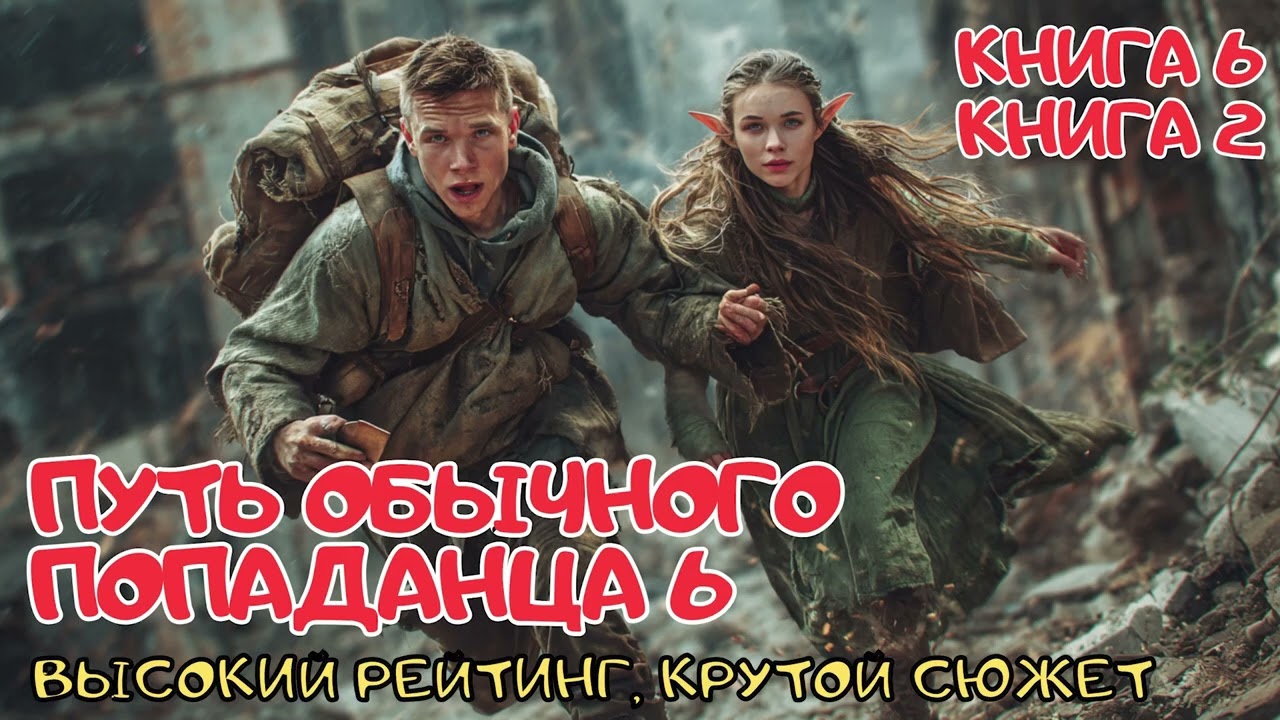 НОВАЯ АУДИОКНИГА: ПУТЬ ОБЫЧНОГО ПОПАДАНЦА ( КНИГА 6, ЧАСТЬ 2 )