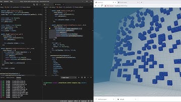 Create WebXR voxels worlds: Climbing