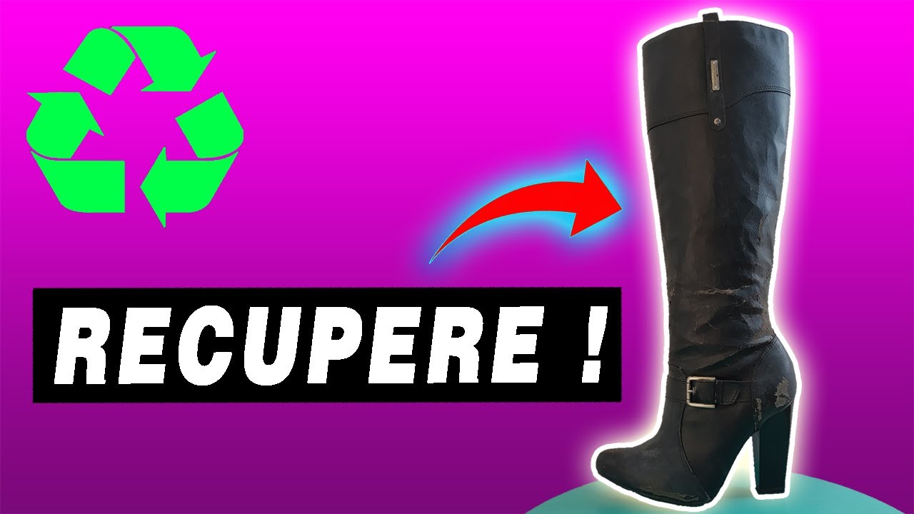 COMO RECUPERAR BOTA DE COURO DESCASCADA / REFORMAR BOTA DE COURO DESCASCADA / BOTA DESCASCANDO