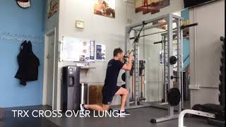 TRX Crossover Reverse Lunge