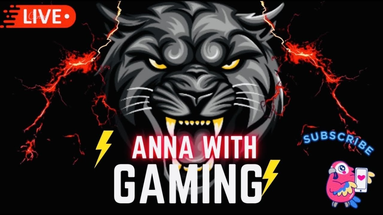 bgmi game play anna with gaming's Live broadcast