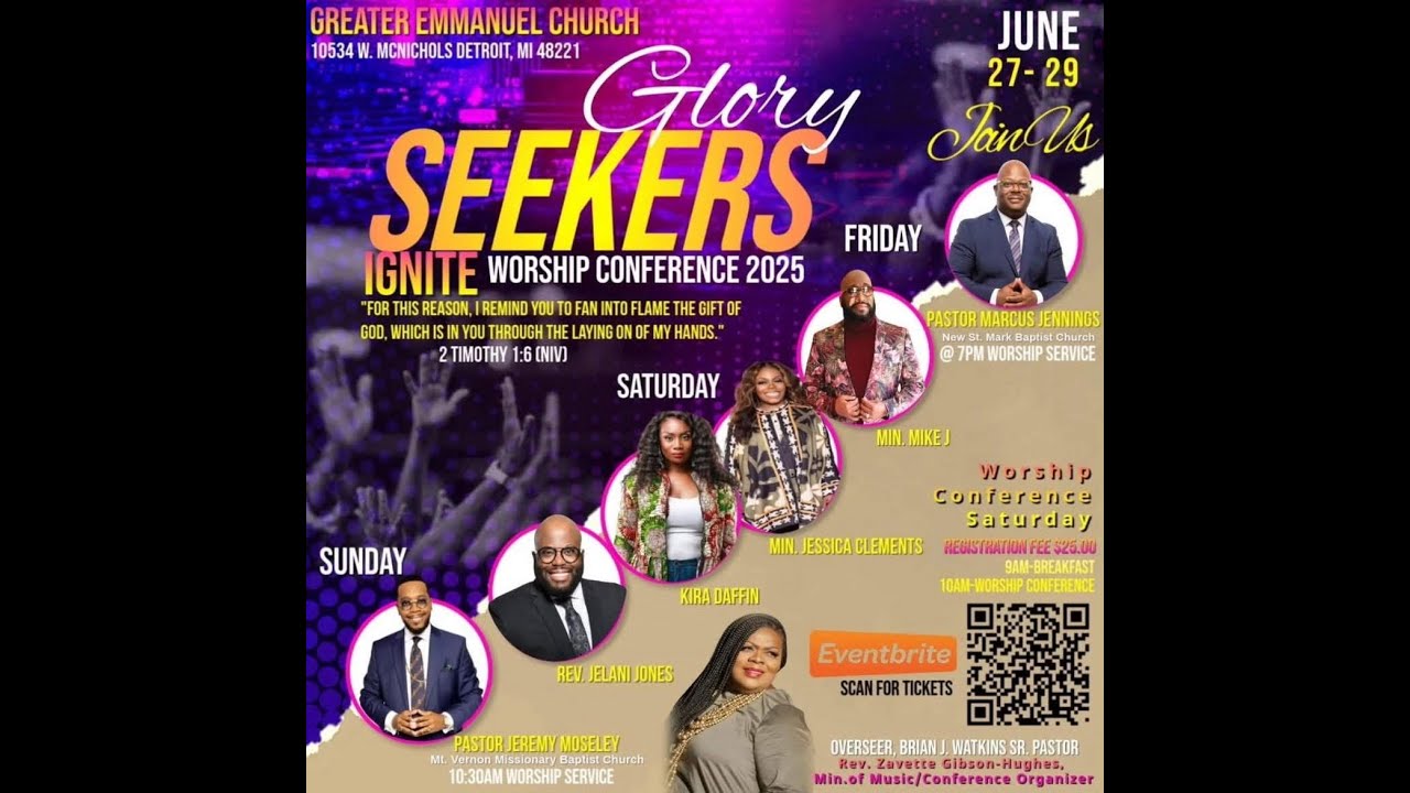 06/29/25 Glory Seekers Ignite Worship Conference 2025 - YouTube