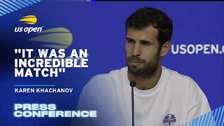 Karen Khachanov Press Conference |  2026 US Open Round 4