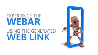 Experience the WebAR using the generated web link