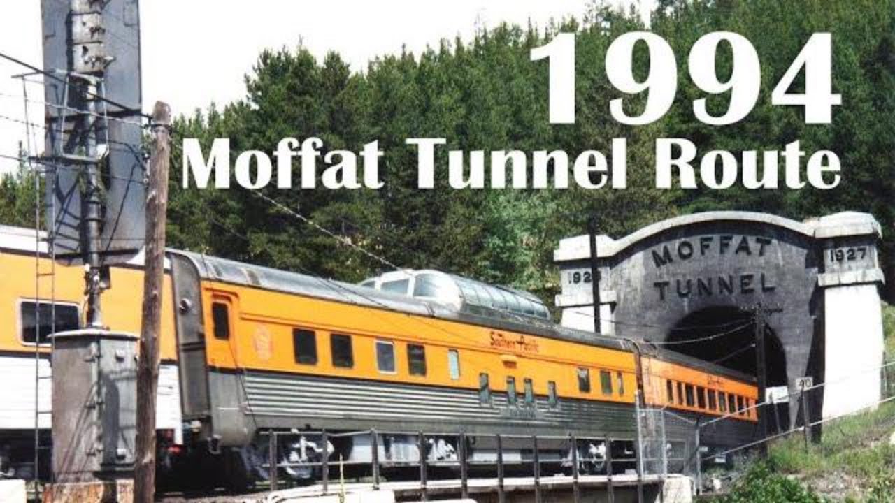 Rio Grande Moffat Tunnel Route During the Southern Pacific Era 1994