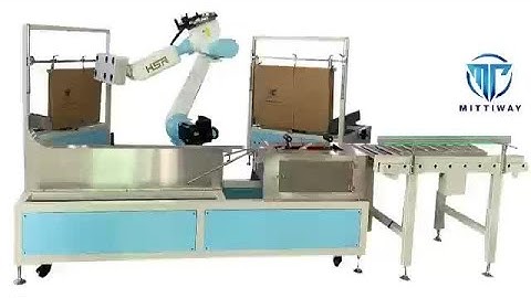 Mittiway Automatic Robot Case Erector Equipment