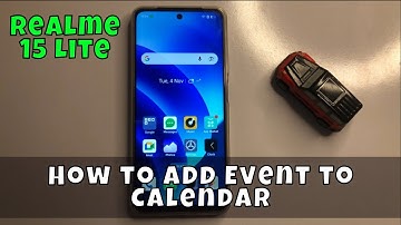 How to Add Event to Calendar in Realme 15 Lite