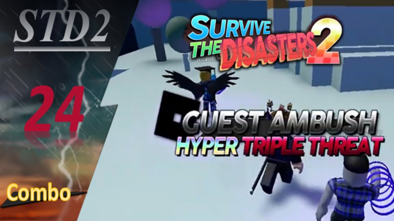 Roblox Survive The Disasters 2 Hyper Triple Threat (24) YouTube
