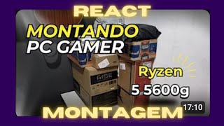 MONTANDO O PRIMEIRO PC GAMER (REACT + DICAS) - Allsetups React #1