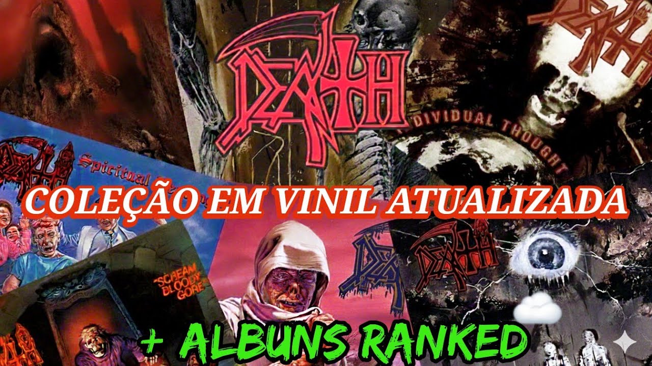 DEATH - UNBOXING / Coleção de VINIS atualizada / RANKING dos
