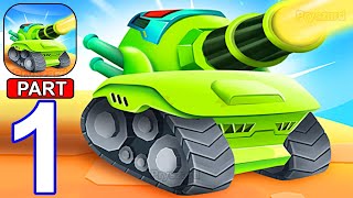 Army Tank: Tank Battle - Gameplay Walkthrough Part 1 Tutorial First Level Tank Army (Android, iOS) screenshot 5