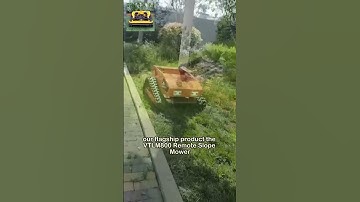 #mower  Vigorun remote control multi-purpose multitasker made by Vigorun Tech