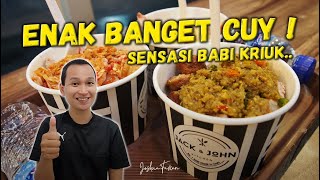 ENAK BANGET !!! Babi Kriuk Bikin Nagihhhh Cuy.. Wkwkwk 😂 Jack and John Kitchen Surabaya