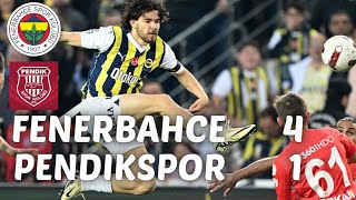 Fenerbahçe 4 - 1 Pendikspor Tüm goller! #fenerbahçe #pendikspor #galatasaray #özet