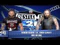 WWE2K24 WRESTLEMANIA: Roman Reigns vs Bray Wyatt SHOWDOWN! @WWEGames