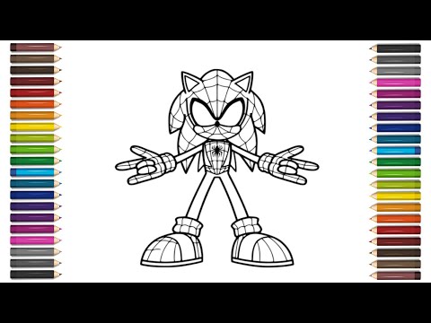 Sonic and tails boom  Páginas para colorear, Estampido supersónico,  Spiderman dibujo para colorear