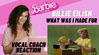 The Magic of Billie Eilish's Barbie Movie Song - Vocal Coach Reaction