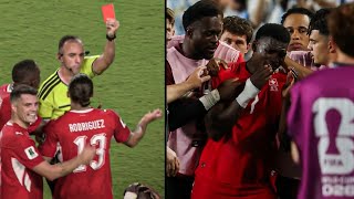 🟥 Breel Embolo CRIES After VAR Overturns Referee's Decision as RED CARD