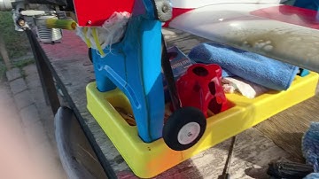 Taipan 2.5  model diesel engine with R/C carburettor - engine test run