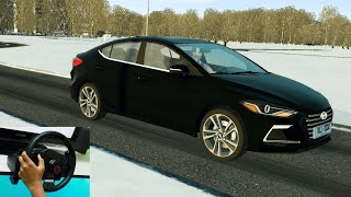 Hyundai Elantra - City Car Driving [Logitech DFGT]