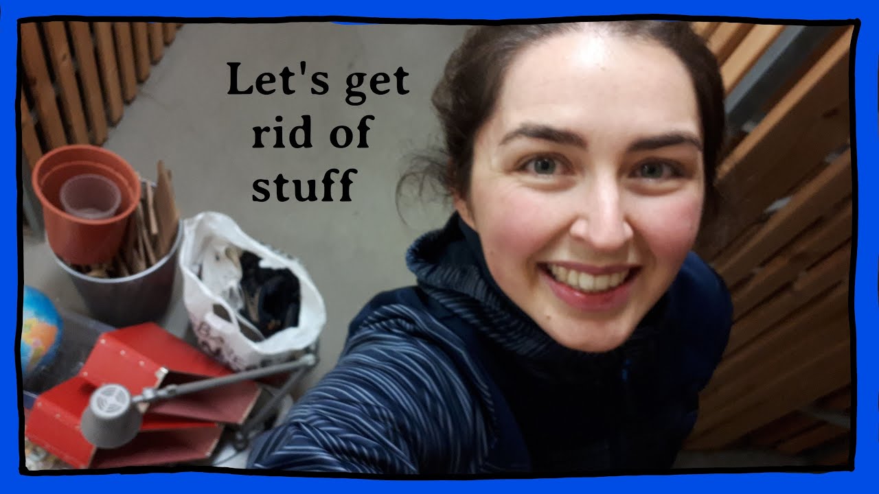 Decluttering my apartment, the attic & getting rid of the stuff