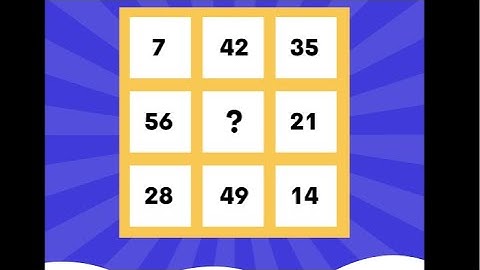 Can you find the missing number ? ..Test you brain 🧠