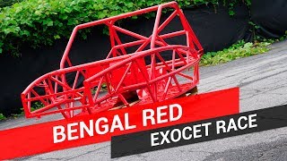Bengal Red Exocet Race Powder Coating Example