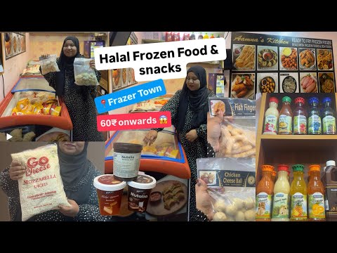 Halal Frozen Food snacks in Frazer Town Bangalore