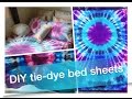 tie dye techniques for sheets