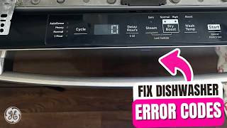 How To Fix GE Dishwasher Error Codes 2026