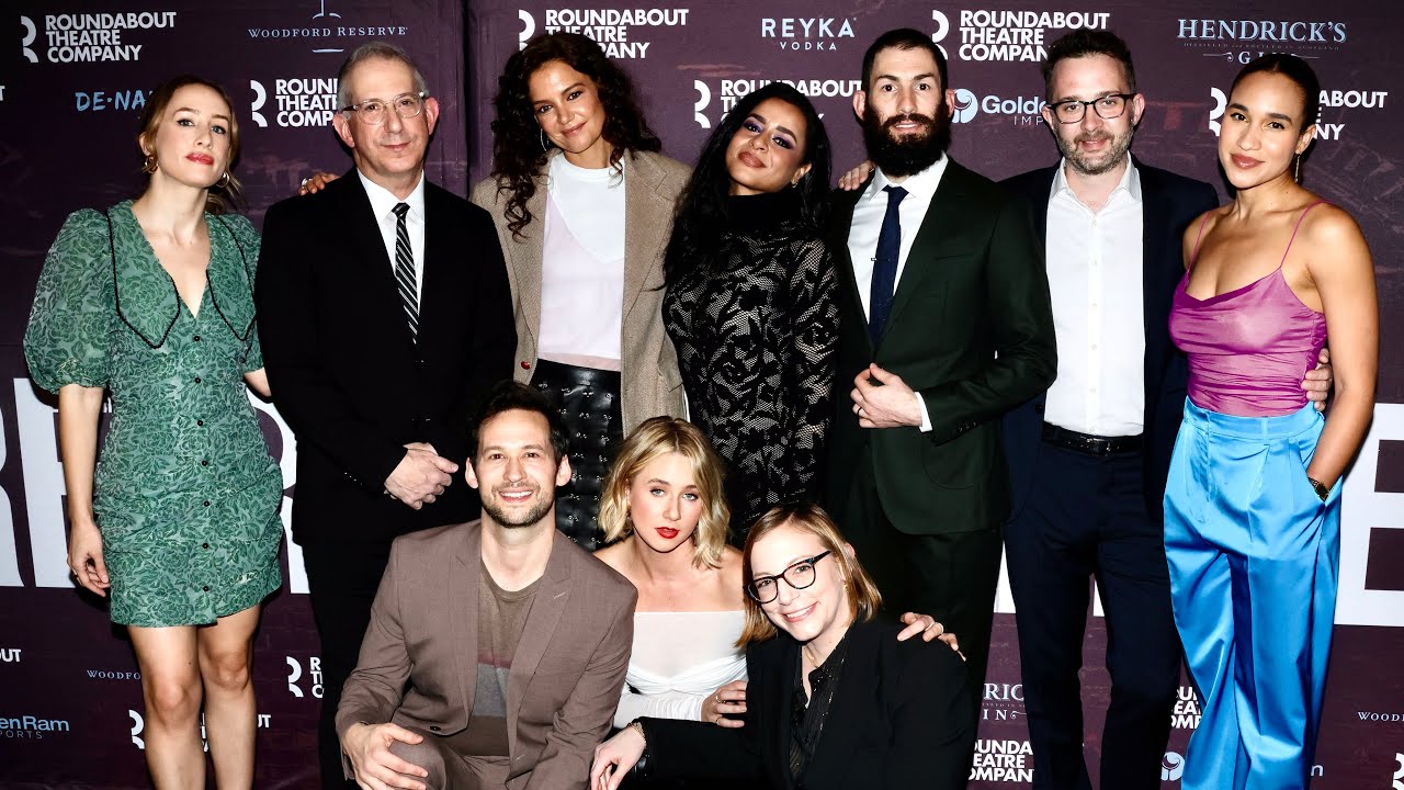 The Wanderers Opening Night Starring Katie Holmes, Sarah Cooper at
