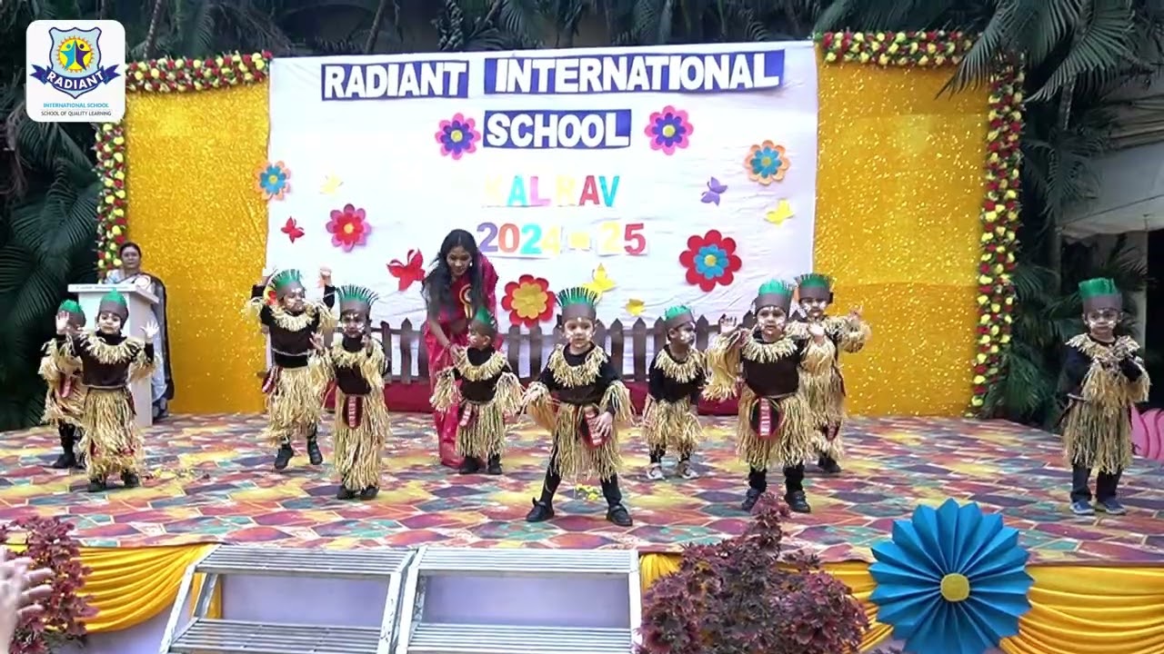Roaring Through the Jungle 🌴🐒  | Kalrav 2024 | Annual Function | Radiant International School
