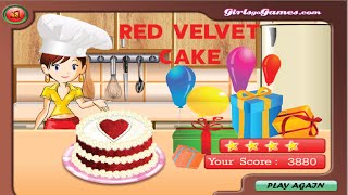 sara cooking class|| red velvet cake|| red cake|| cake|| games for free|| popular games screenshot 2