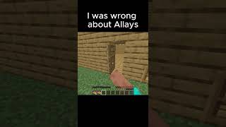 Famous I was wrong about Allays....  #minecrafthumor #minecraft #cursedminecraft Net Worth