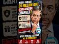 £5 Million.. Why Did Farage Change His Story..