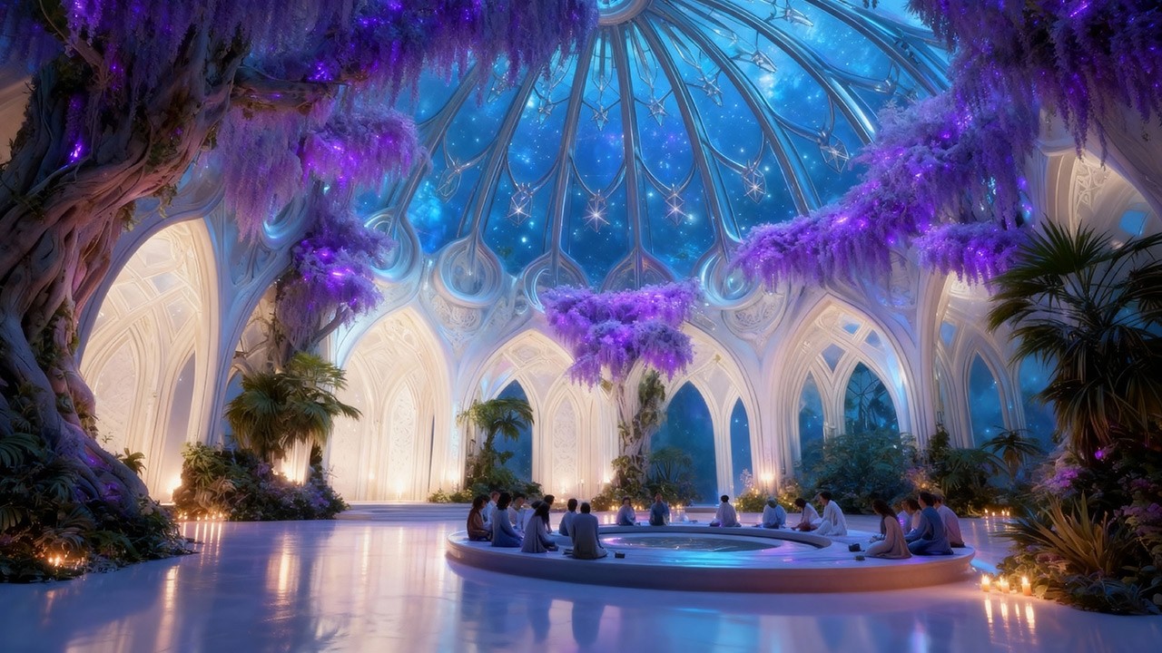 4K Fantasy Architecture | Sacred Palaces of Light & Dream Realms