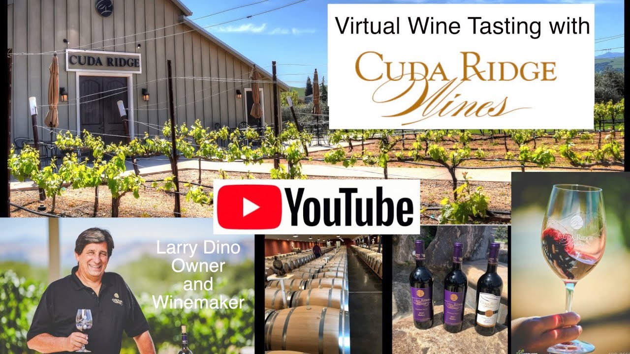 Virtual Tasting Cuda Ridge Wines Livermore Ca Larry Dino Bordeaux style