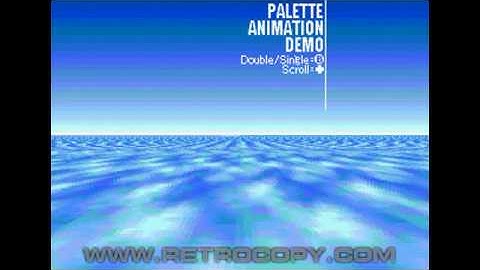 3D Scrolling Demo 2 (Sega Genesis / Mega Drive) - Intro